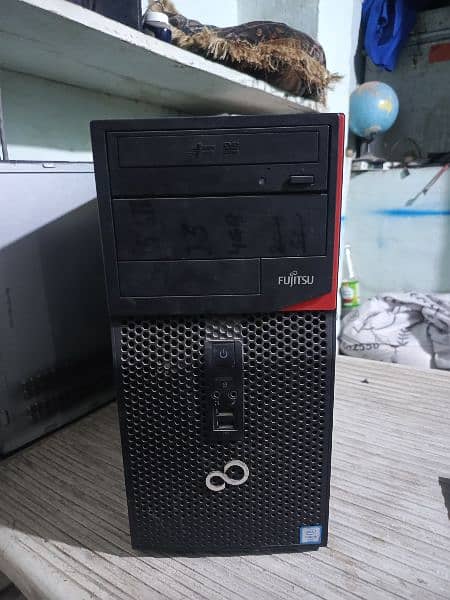 Fujitsu Tower core i5 6th 8gb ram ddr4 256 ssd 0