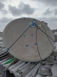 Dish with receiver (almost new)