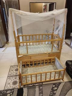 Baby coat, baby bed with swing