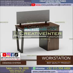 Office workstation table front desk Executive chair meeting Furniture