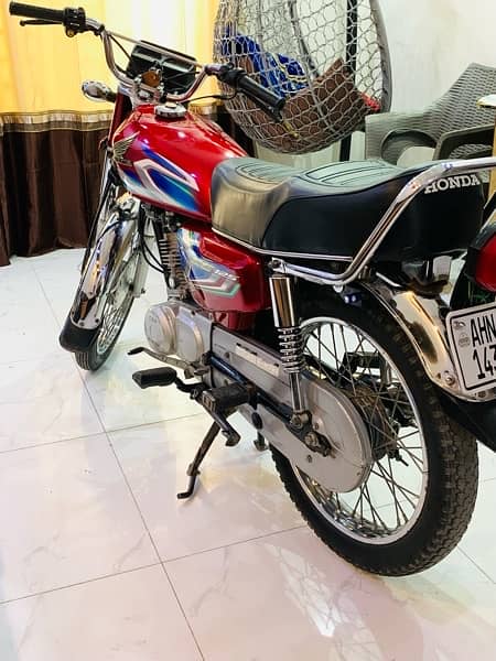 HONDA CG 125 10/10 condition 21/22 2