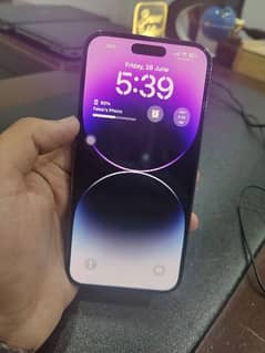 I phone 14 pro max with full box. Non PTA