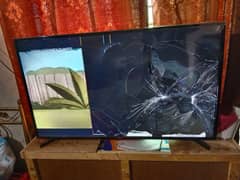 Samsung Original LED Smart TV, LED damaged