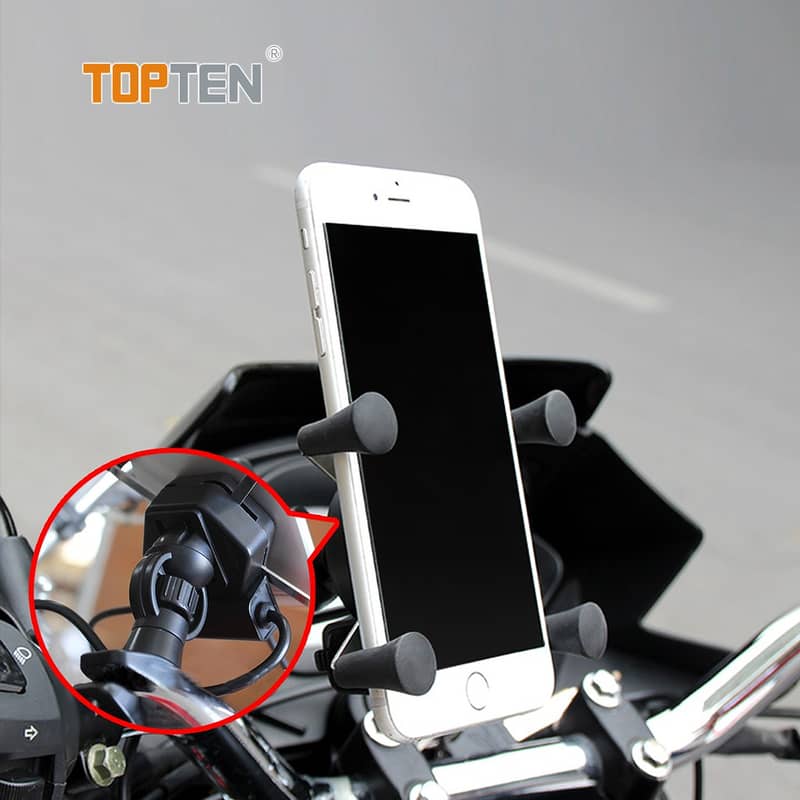 Bike Covers Weather Resistant Bike Holder X Grip Holder With USB 1