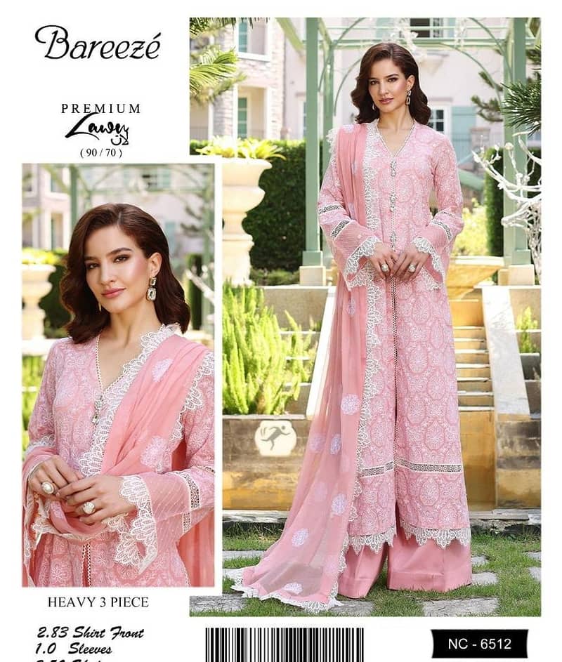 Ladies Dress | Casual Dress | Forma l Dress | Lawn Dress | 3 Pc Suit 5