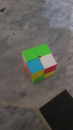 This is a pack of two rubix cube for kids that is interesting puzzle.