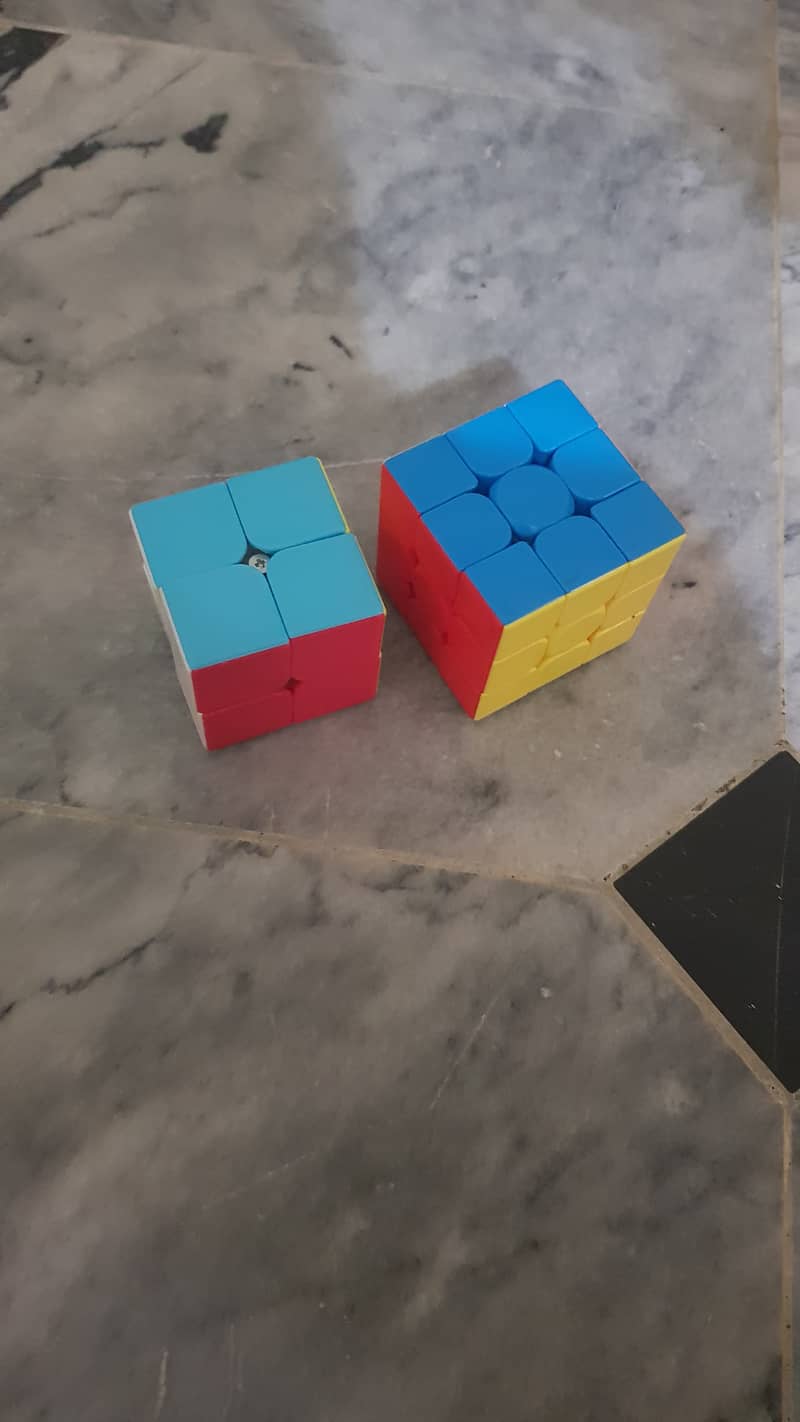 This is a pack of two rubix cube for kids that is interesting puzzle. 6