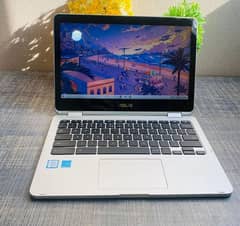 Asus Touch 8gb 32gb chromebook Core M3 6th generation 360 rotateable