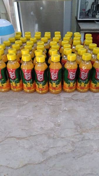 Mango pulp juice pet bottles 3