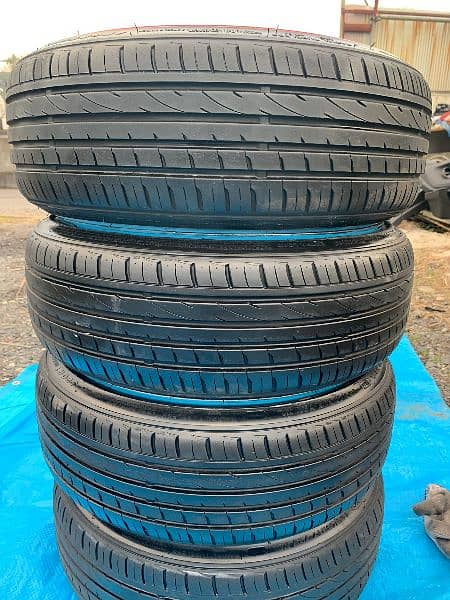 Alloy rims with Tyres R/17inch original Japanese Tyres  2023 3