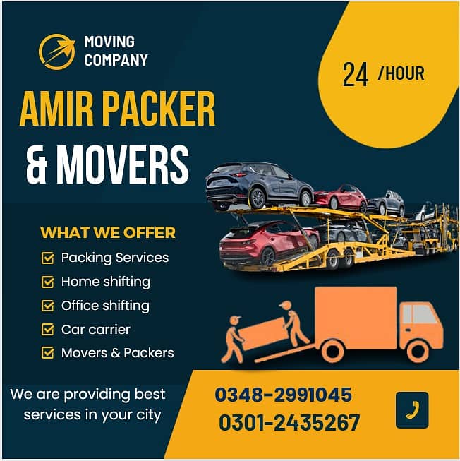 Packers & Movers/House Shifting/Loading /Goods Transport rent services 0