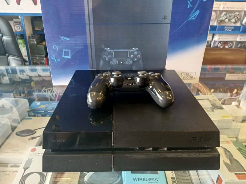 ps4 fat 500gb jailbreak 9.00 with games installed 3