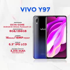 VIVI Y97 8GB Ram  256GB Storage 10 by 10 Condition for Sale