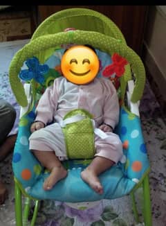 baby bouncer with viberter cod