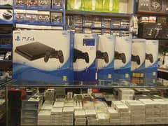 ps4 slim 500gb complete box with warranty 10/9
