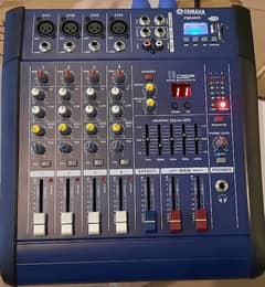 Audio Mixer 4 Channel Bt and usb Builtin 400 watts