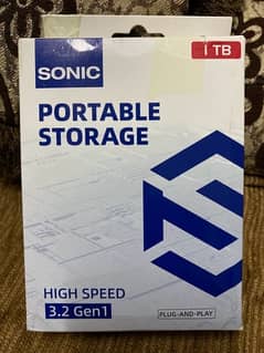 1TB HDD Portable Storage