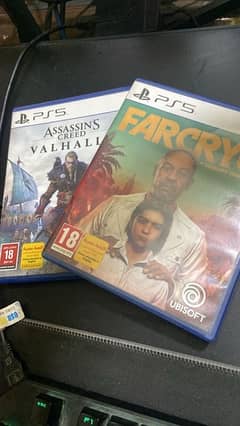 Far cry 6 & AC Vahallah Ps5 Editions