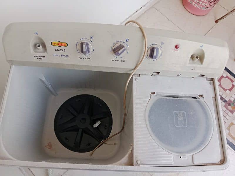 super Asia washing machine with spinner for sale 2