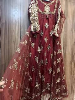 maxi dress with dupatta