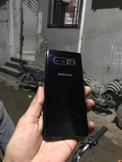 Samsung note 8 pta approved . minor shade  whtsap 0.3. 3.1. 2.7. 0.8. 4.7. 4