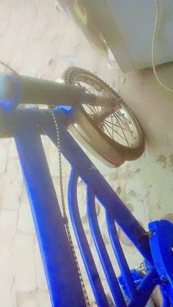 cycle in blue color 7