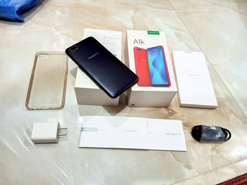 OPPO A1K WITH BOX & CHARGER ! :! :! 0