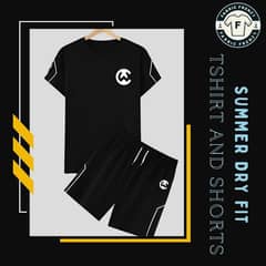 Summer dry fit T-shirt and shorts