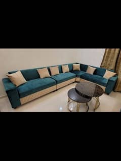 Sofa Set L Shape - 7 Seater