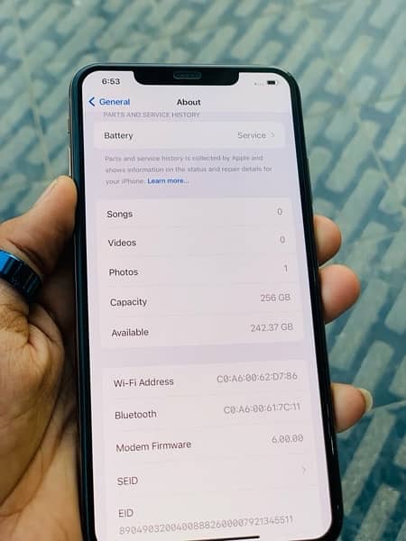 iphone xsmax 256GB approved 7