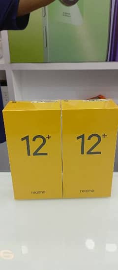 realm 12 plus 8/ 256  realme now model  new box pack