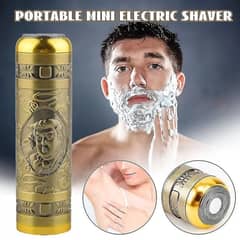 A8 Portable Men's Electric Shaver Beard Trimmer - USB Rechargeable Min 0