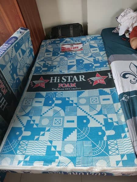 Two 3 inches mattresses hi star culture foam 1