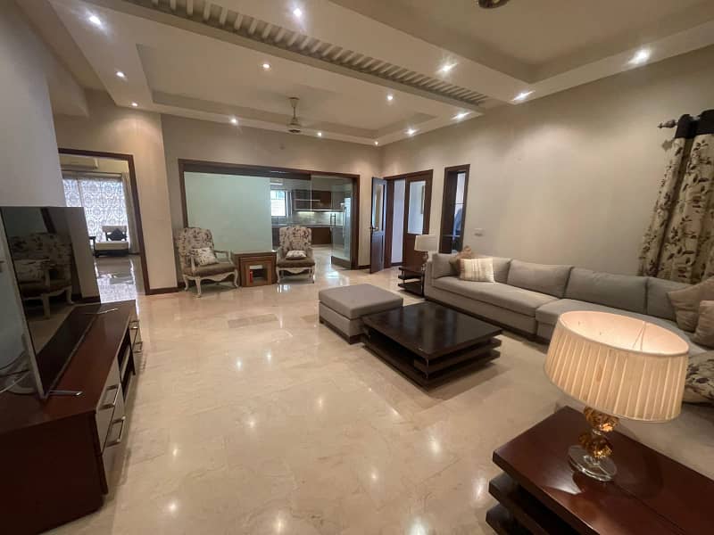 1 Kanal Fully Furnished Beauitfull House Avilable For rent In Suigas, Lahore 23