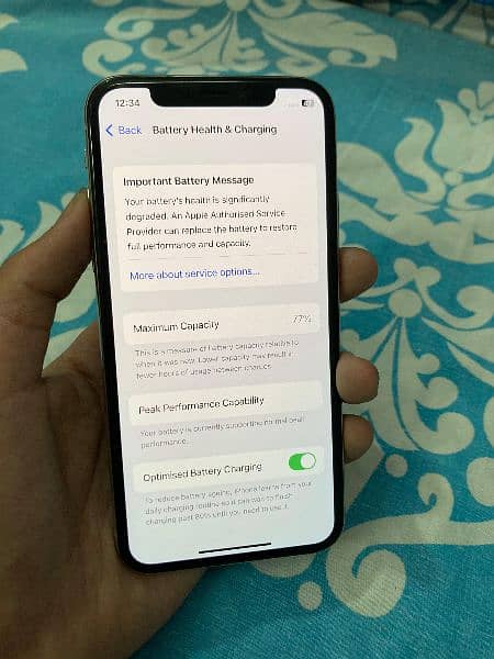 iphone x with 2 month sim time 4