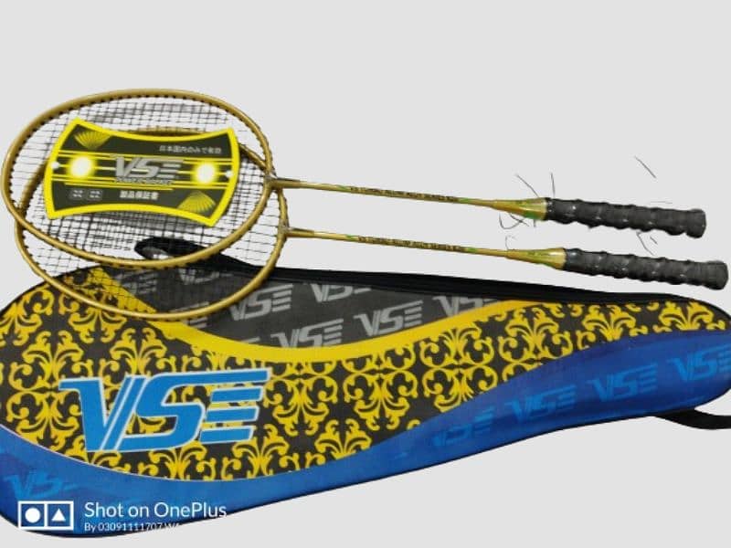 Top & best yunex,hiqua, Eminent and VS brand badminton racket 6