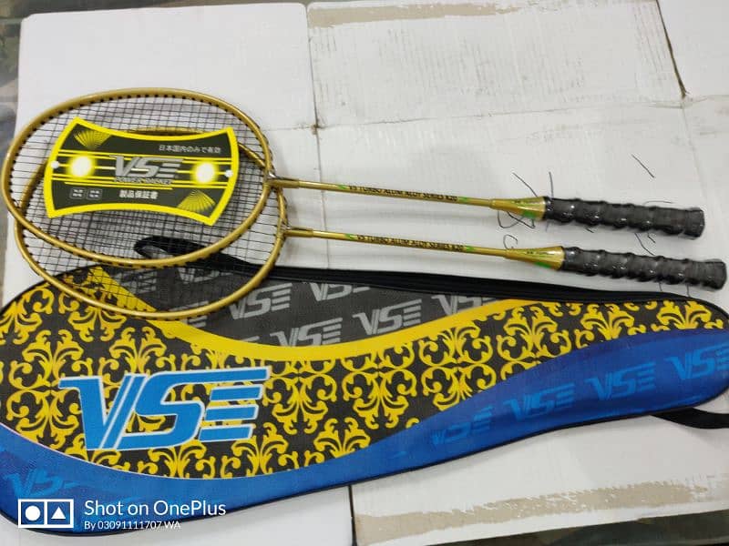 Top & best yunex,hiqua, Eminent and VS brand badminton racket 7