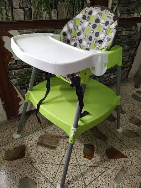 Evenflo
(US Brand)
4-in-1 Eat & Grow Convertible High Chair (1st owner 0
