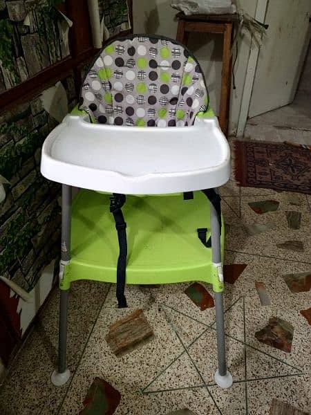 Evenflo
(US Brand)
4-in-1 Eat & Grow Convertible High Chair (1st owner 1