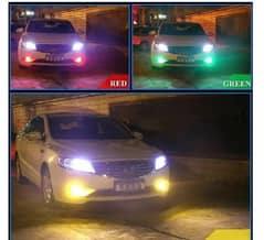 Car Decorations colorful light with remote control