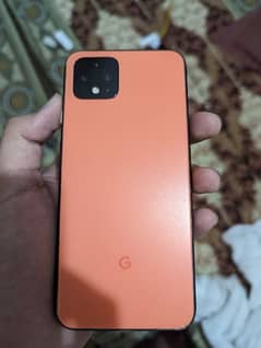 Google pixel 4 , Orange Colour , 9.5/10 Condition 0