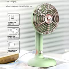 USB Rechargeable Lightweight Handheld Cooling Fan
