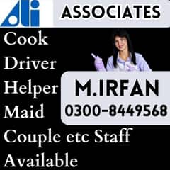 provide,cook,maids,driver,helper,couple 0