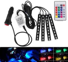 Car interior colorful light with remote control
