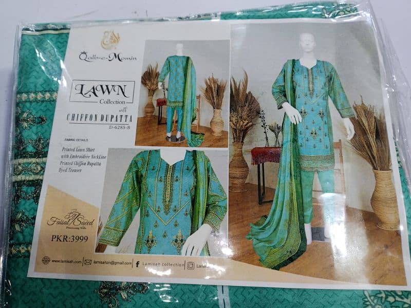 ladies lawn suits unstitched 4