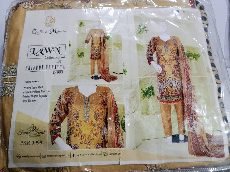 ladies lawn suits unstitched 5