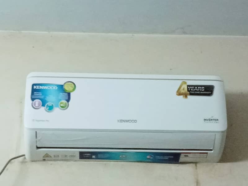 Kenwood brand new ac inverter only 4 hour used. 1