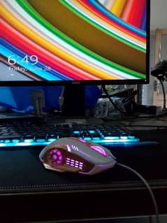 gaming mouse with Dpi+RGB lights