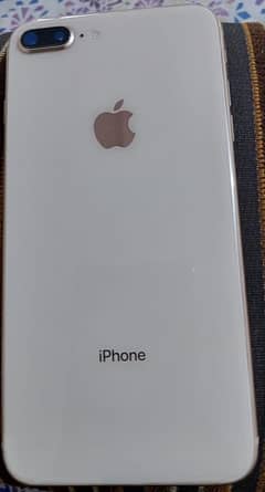 iPhone 8plus 64GB PTA Approved 10by10 Condition front glass break just
