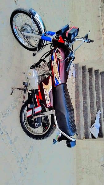 Honda 125 Red 2